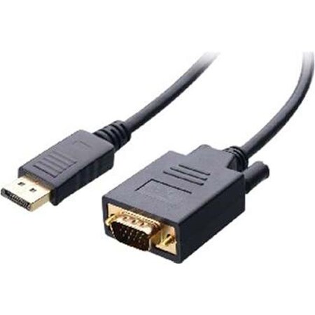 4Xem 4XEM 4XDPMVGAM10FT 10 ft. 3M Displayport to VGA Adapter Cable - Black 4XDPMVGAM10FT